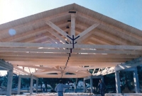 Κατασκευή ξύλινης στέγης στη Πάρνηθα_1