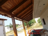 Κατασκευή ξύλινης στέγης στο Γέρακα_18