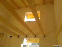 Κατασκευή ξύλινης στέγης στο Γέρακα_6