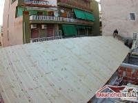 Κατασκευή ξύλινης στέγης στο Θησείο_18