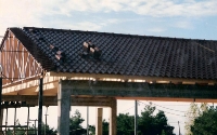 Κατασκευή ξύλινης στέγης στη Πάρνηθα_2