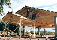 Κατασκευή ξύλινης στέγης στη Πάρνηθα_12