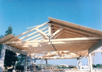 Κατασκευή ξύλινης στέγης στη Πάρνηθα_13