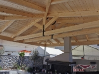 Κατασκευή ξύλινης στέγης με ζευκτό _2
