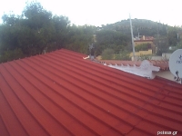 Κατασκευή στέγης με πάνελ οροφής στη Πεντέλη_1