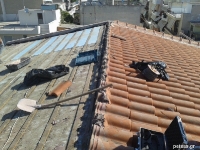 Κατασκευή στέγης με Πάνελ Οροφής στο Περιστέρι_5