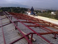 Κατασκευή στέγης με Πάνελ Οροφής στο Περιστέρι_4