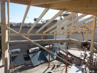 Κατασκευή στέγης με Πάνελ Οροφής στην Βούλα_14