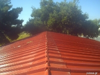 Κατασκευή στέγης με πάνελ οροφής στη Πεντέλη_9