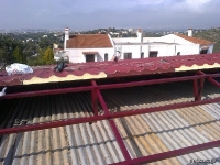 Κατασκευή στέγης με Πάνελ Οροφής στο Περιστέρι_1