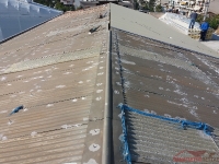 Κατασκευή στέγης με πάνελ οροφής στο Πέραμα_11