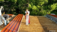 Κατασκευή στέγης με πάνελ οροφής στον Διόνυσο_16