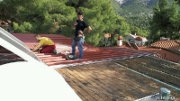 Κατασκευή στέγης με πάνελ οροφής στον Διόνυσο_26