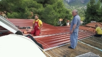 Κατασκευή στέγης με πάνελ οροφής στον Διόνυσο_28